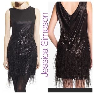 Jessica Simpson Black dress size 10 ❤️ Fancy LBD!